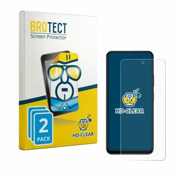 Vorderseite einer Produktverpackung mit dem Markenlogo BROTECT. Daneben ist das Gerät Blackview Color 6 mit dem zugehörigen Di