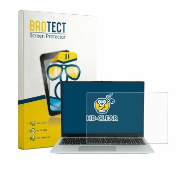 Vorderseite einer Produktverpackung mit dem Markenlogo BROTECT. Daneben ist das Gerät Wortmann Terra Mobile 1610R mit dem zuge