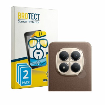 Front side of a product packaging with the brand logo BROTECT. Next to it is the device Xiaomi Redmi Note 15 Pro Plus 5G (ONLY