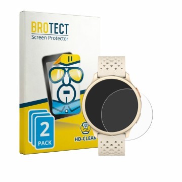 Front side of a product packaging with the brand logo BROTECT. Next to it is the device Quican AR-02 shown with the correspond