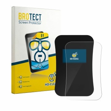 Face avant d’un emballage produit avec le logo de la marque BROTECT. À côté, l’appareil DaheimLaden Touch Pro est représenté a