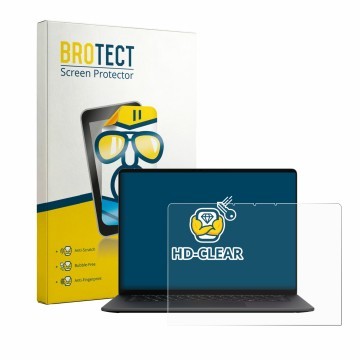 Parte frontale di una confezione del prodotto con il logo del marchio BROTECT. Accanto è raffigurato il dispositivo Microsoft 