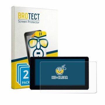 Vorderseite einer Produktverpackung mit dem Markenlogo BROTECT. Daneben ist das Gerät Zontes 368D 2026 mit dem zugehörigen Dis