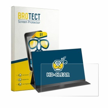 Parte frontal de un envase de producto con el logotipo de la marca BROTECT. Al lado se muestra el dispositivo Yodoit PTM17 17.