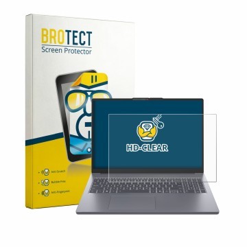 Face avant d’un emballage produit avec le logo de la marque BROTECT. À côté, l’appareil Lenovo IdeaPad Slim 3 Gen 10 16