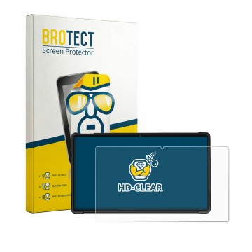 Parte frontal de un envase de producto con el logotipo de la marca BROTECT. Al lado se muestra el dispositivo Jumper Z3 15.4