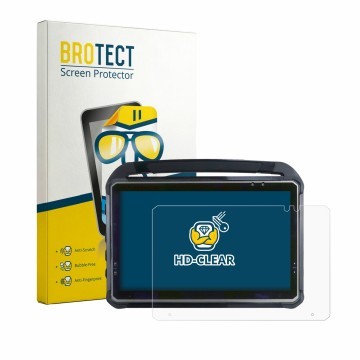 Vorderseite einer Produktverpackung mit dem Markenlogo BROTECT. Daneben ist das Gerät DT Research DT312RP mit dem zugehörigen 