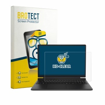 Parte frontale di una confezione del prodotto con il logo del marchio BROTECT. Accanto è raffigurato il dispositivo Dell Alien