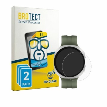 Parte frontale di una confezione del prodotto con il logo del marchio BROTECT. Accanto è raffigurato il dispositivo Samsung Ga
