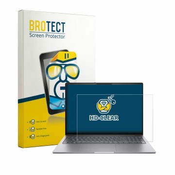 Parte frontale di una confezione del prodotto con il logo del marchio BROTECT. Accanto è raffigurato il dispositivo HP Zbook 8