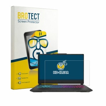 Face avant d’un emballage produit avec le logo de la marque BROTECT. À côté, l’appareil MSI Cyborg 15 A13V est représenté avec