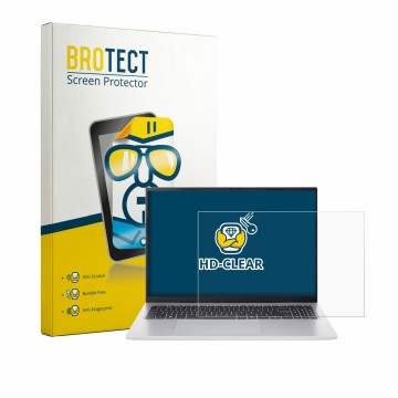 Face avant d’un emballage produit avec le logo de la marque BROTECT. À côté, l’appareil Acer Aspire Go 16 est représenté avec 