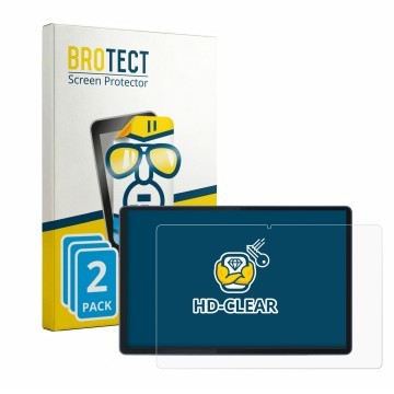 Parte frontale di una confezione del prodotto con il logo del marchio BROTECT. Accanto è raffigurato il dispositivo Motorola M