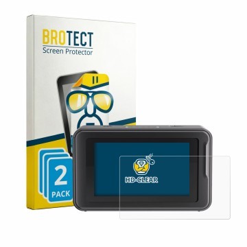 Parte frontale di una confezione del prodotto con il logo del marchio BROTECT. Accanto è raffigurato il dispositivo Creality P