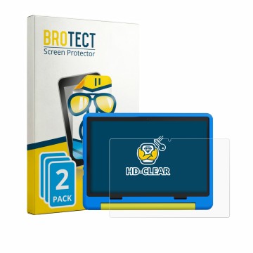Parte frontale di una confezione del prodotto con il logo del marchio BROTECT. Accanto è raffigurato il dispositivo Laptok KB1