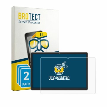 Face avant d’un emballage produit avec le logo de la marque BROTECT. À côté, l’appareil Mentume X70 10