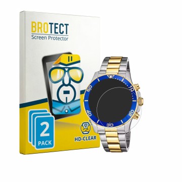 Front side of a product packaging with the brand logo BROTECT. Next to it is the device Lotus 18801 shown with the correspondi