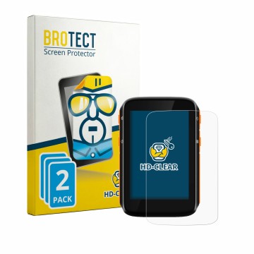 Vorderseite einer Produktverpackung mit dem Markenlogo BROTECT. Daneben ist das Gerät CooSpo BC200 2024 mit dem zugehörigen Di
