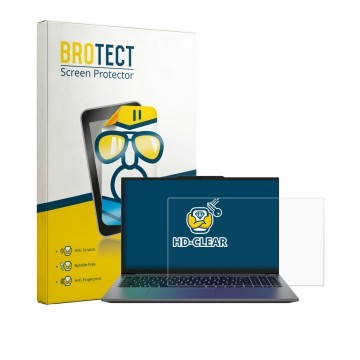 Vorderseite einer Produktverpackung mit dem Markenlogo BROTECT. Daneben ist das Gerät Medion Avantum 15 S2 mit dem zugehörigen