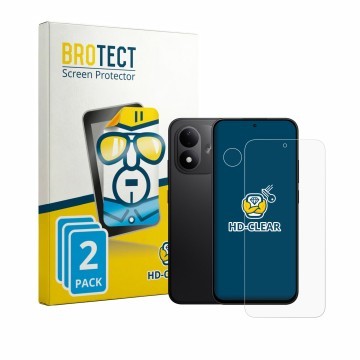 Vorderseite einer Produktverpackung mit dem Markenlogo BROTECT. Daneben ist das Gerät Xiaomi Redmi Note 17 5G (Display+Kamera)
