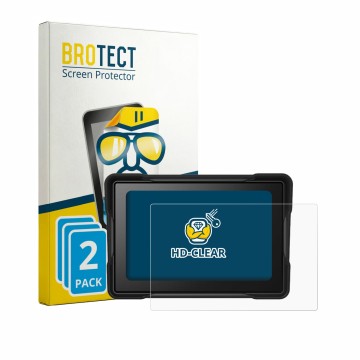 Vorderseite einer Produktverpackung mit dem Markenlogo BROTECT. Daneben ist das Gerät LatoYard 5
