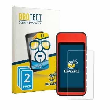 Vorderseite einer Produktverpackung mit dem Markenlogo BROTECT. Daneben ist das Gerät Autel MaxiTPMS ITS600 mit dem zugehörige