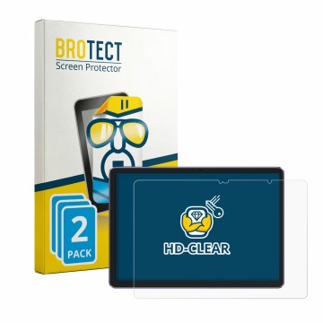 Face avant d’un emballage produit avec le logo de la marque BROTECT. À côté, l’appareil XP-Pen Magic Drawing Pad est représent