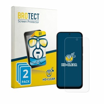 Parte frontal de un envase de producto con el logotipo de la marca BROTECT. Al lado se muestra el dispositivo Xiaomi Poco C95 