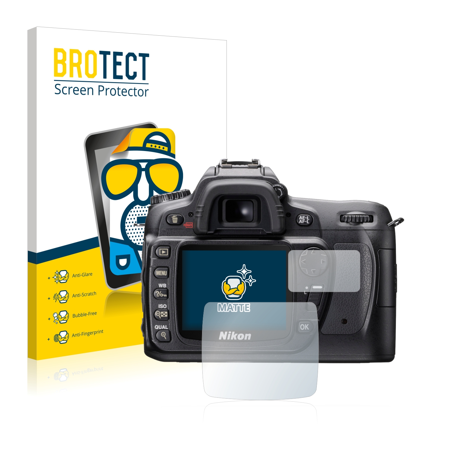 BROTECT Matte Pellicola protettiva per Doogee S Punk Pro