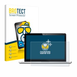 Parte frontal de un envase de producto con el logotipo de la marca BROTECT. Al lado se muestra el dispositivo con su protector