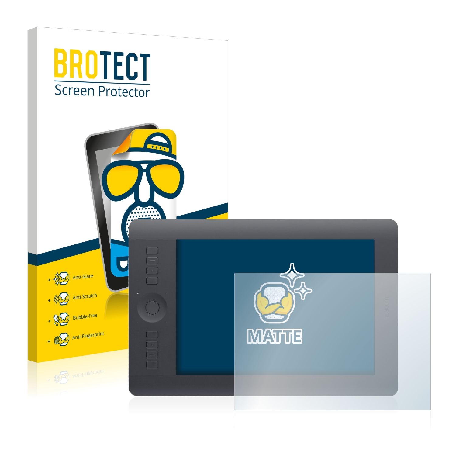 AtFoliX Protection écran Pour Wacom CINTIQ Pro 32 – Lot De 2, Mat Et Anti-choc