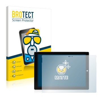 Parte frontale di una confezione del prodotto con il logo del marchio BROTECT. Accanto è raffigurato il dispositivo Microsoft 