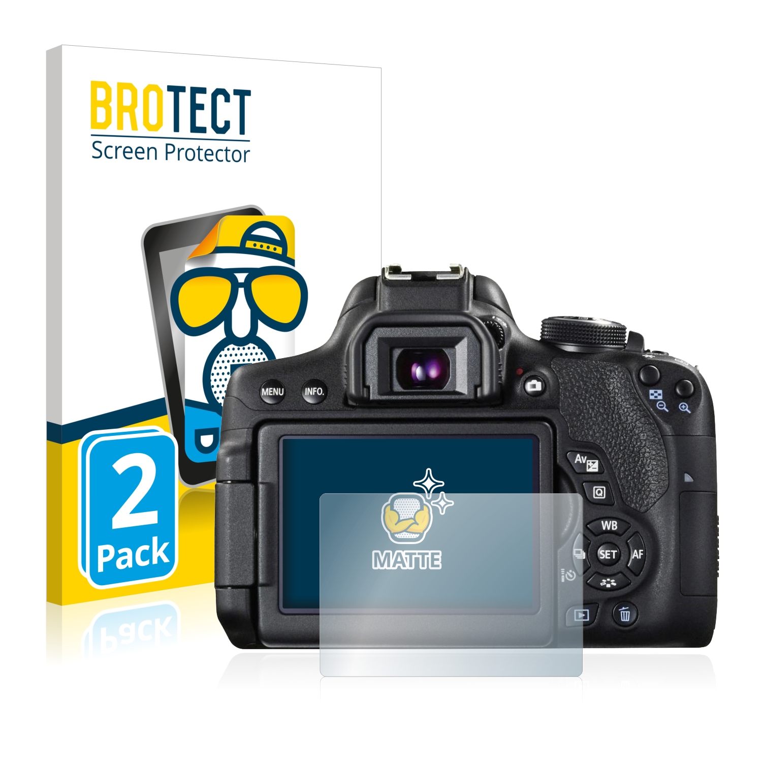 savvies 18 Pezzi Pellicola Protettiva per Canon EOS R6 Mark II