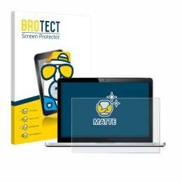 Parte frontal de un envase de producto con el logotipo de la marca BROTECT. Al lado se muestra el dispositivo con su protector