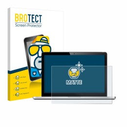 Parte frontal de un envase de producto con el logotipo de la marca BROTECT. Al lado se muestra el dispositivo con su protector