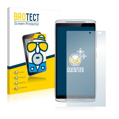 Parte frontale di una confezione del prodotto con il logo del marchio BROTECT. Accanto è raffigurato il dispositivo Lenovo Vib