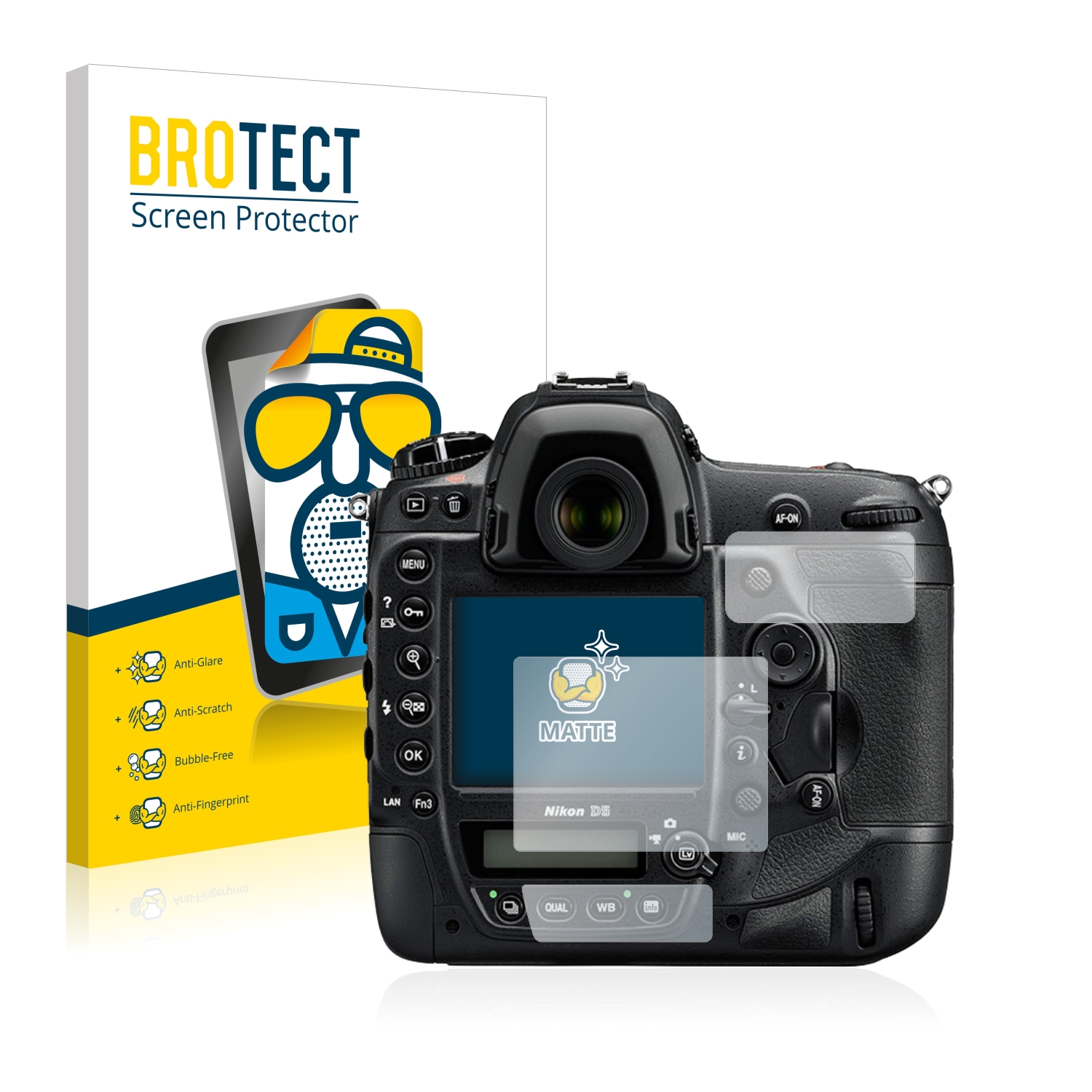 brotect Protection Ecran Anti-Reflet Compatible avec Nikon SB-5000 2 Pièces Film Mat 