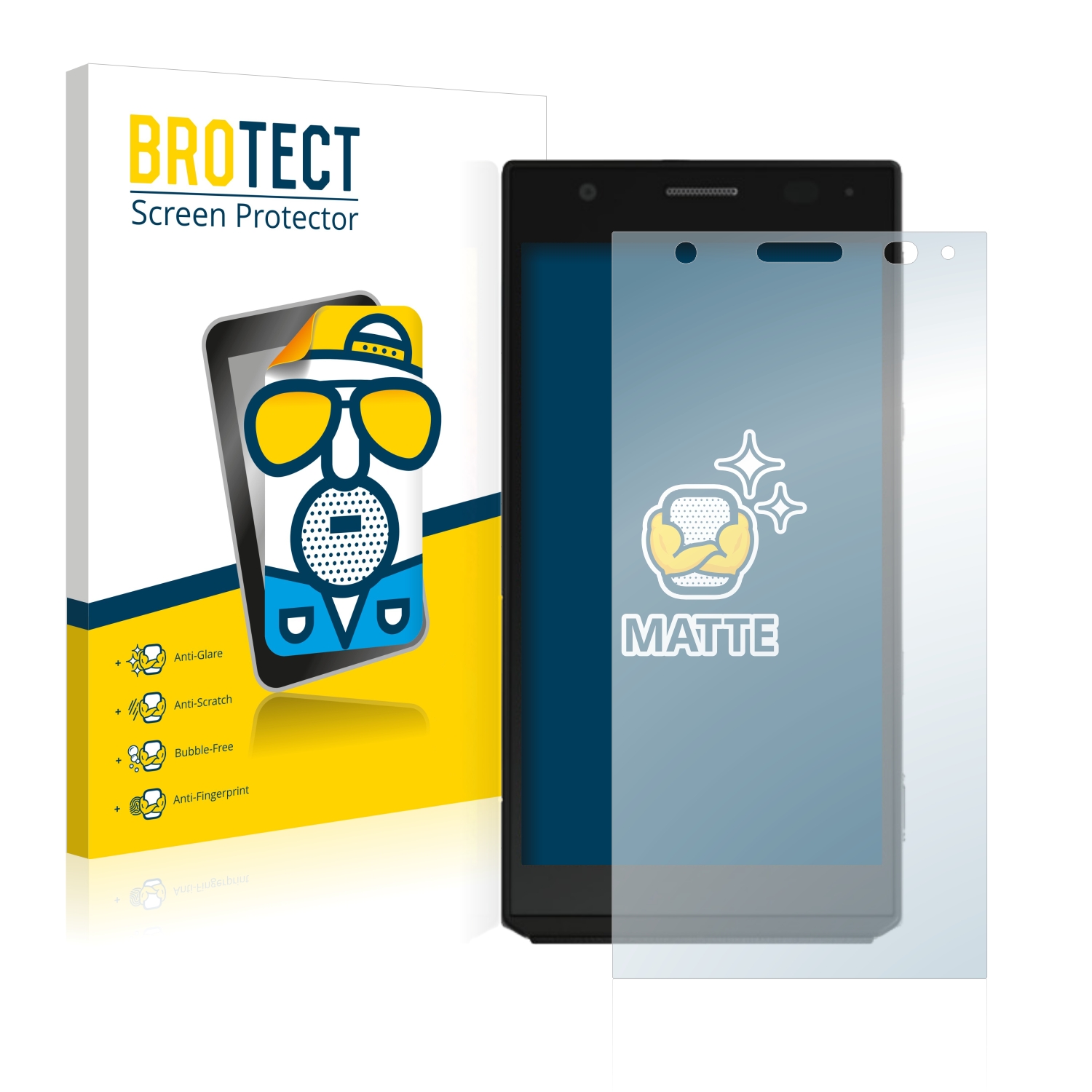 Anti-Fingerprint Protection Film brotect 2-Pack Screen Protector Anti-Glare compatible with Panasonic Lumix DMC-FZ330 Screen Protector Matte