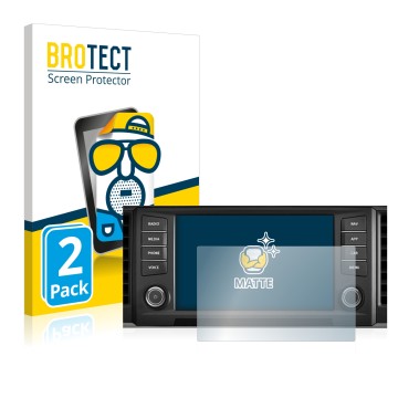 Parte frontal de un envase de producto con el logotipo de la marca BROTECT. Al lado se muestra el dispositivo Seat Ateca 2016 