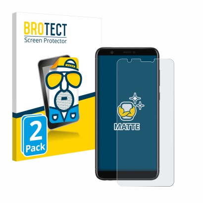 Parte frontale di una confezione del prodotto con il logo del marchio BROTECT. Accanto è raffigurato il dispositivo Huawei P s