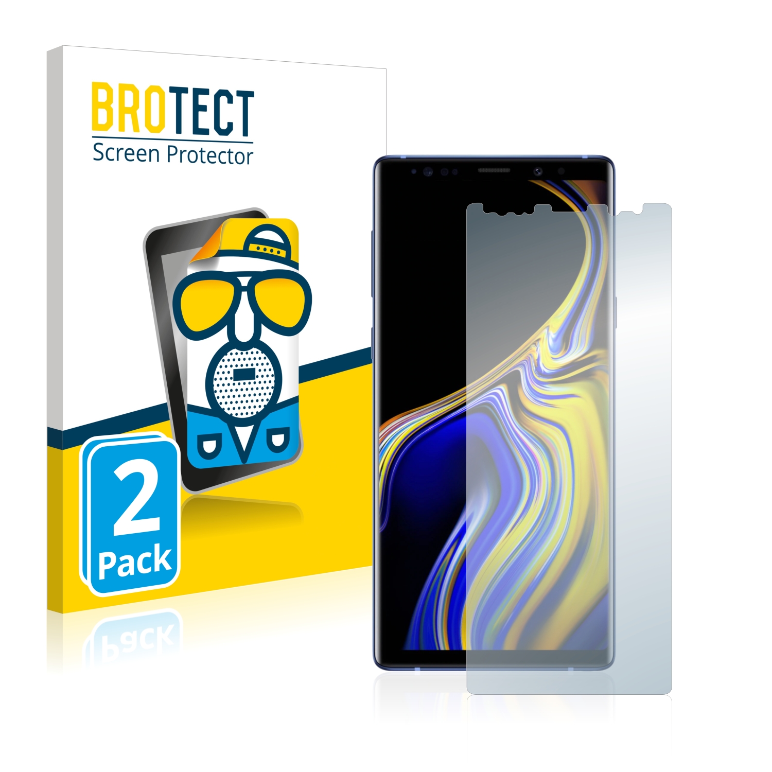 Matná ochranná fólie BROTECT pro Samsung Galaxy Note 9, 2 ks