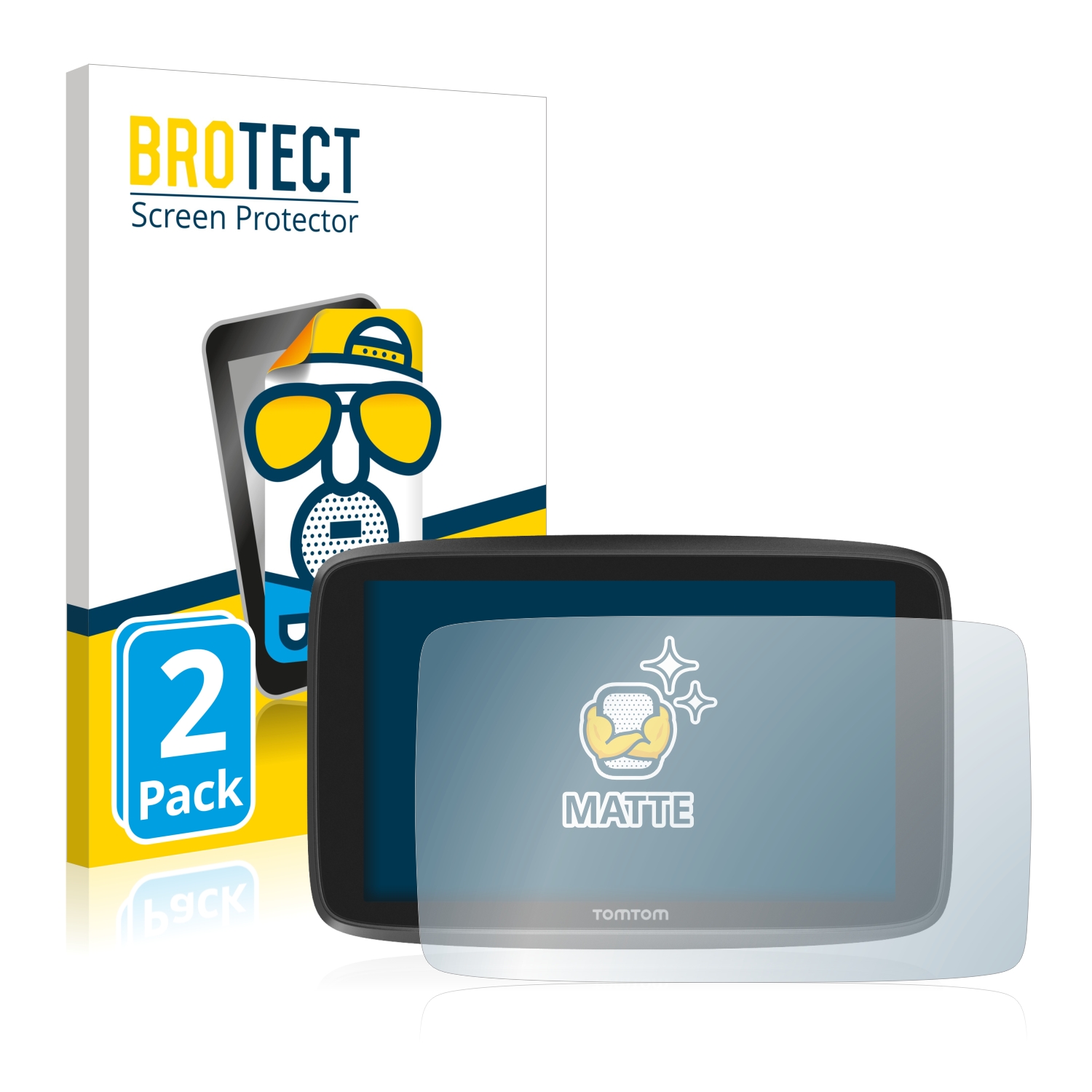 2x BROTECT Matte Screen Protector for GO Camper | protectionfilms24.com