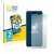 Front side of a product packaging with the brand logo BROTECT. Next to it is the device Xiaomi Mi A3 shown with the correspond