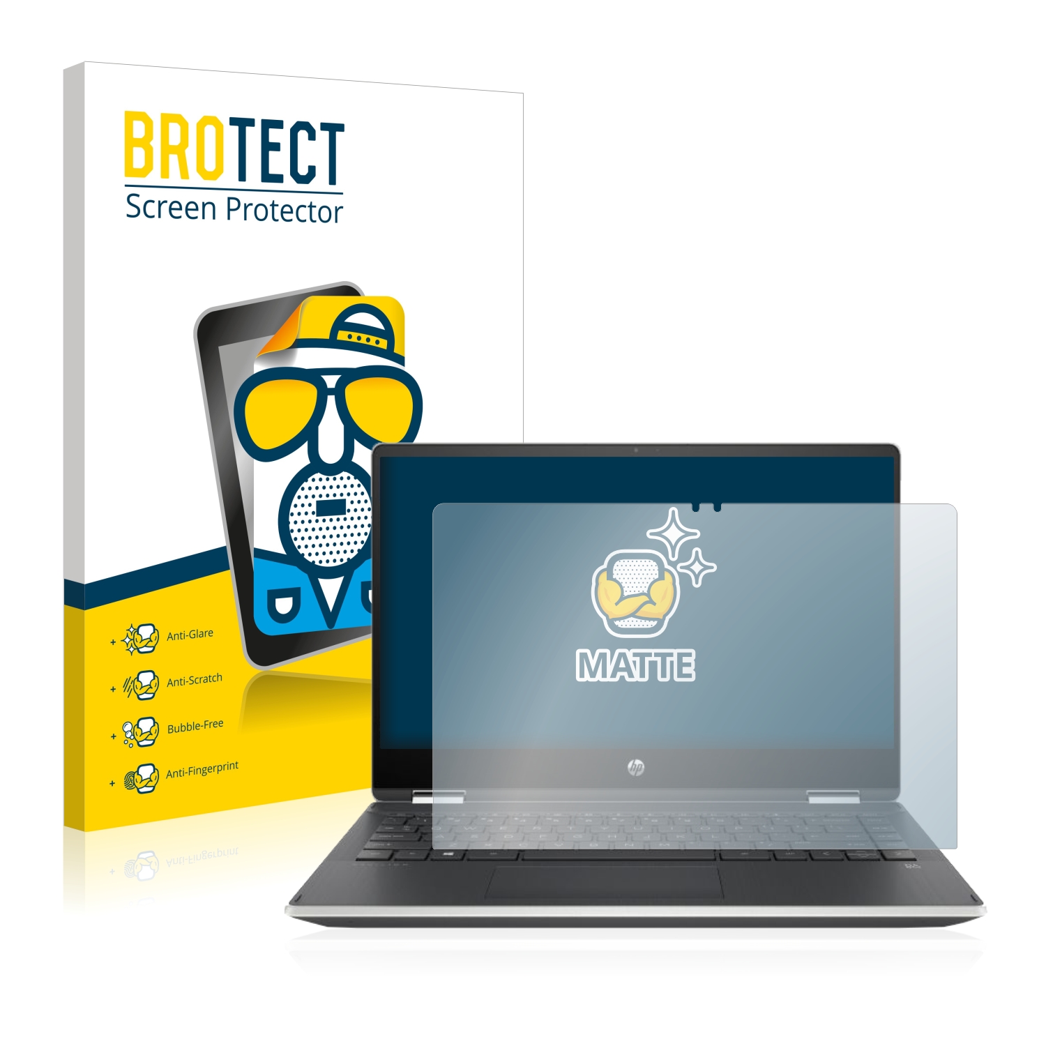 Screen Protector for HP Pavilion x360 14dh0545ng Matte Protection Film