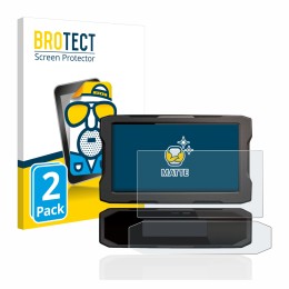 Vorderseite einer Produktverpackung mit dem Markenlogo BROTECT. Daneben ist das Gerät Honda CRF1100L 2020 Tachoanzeige mit dem