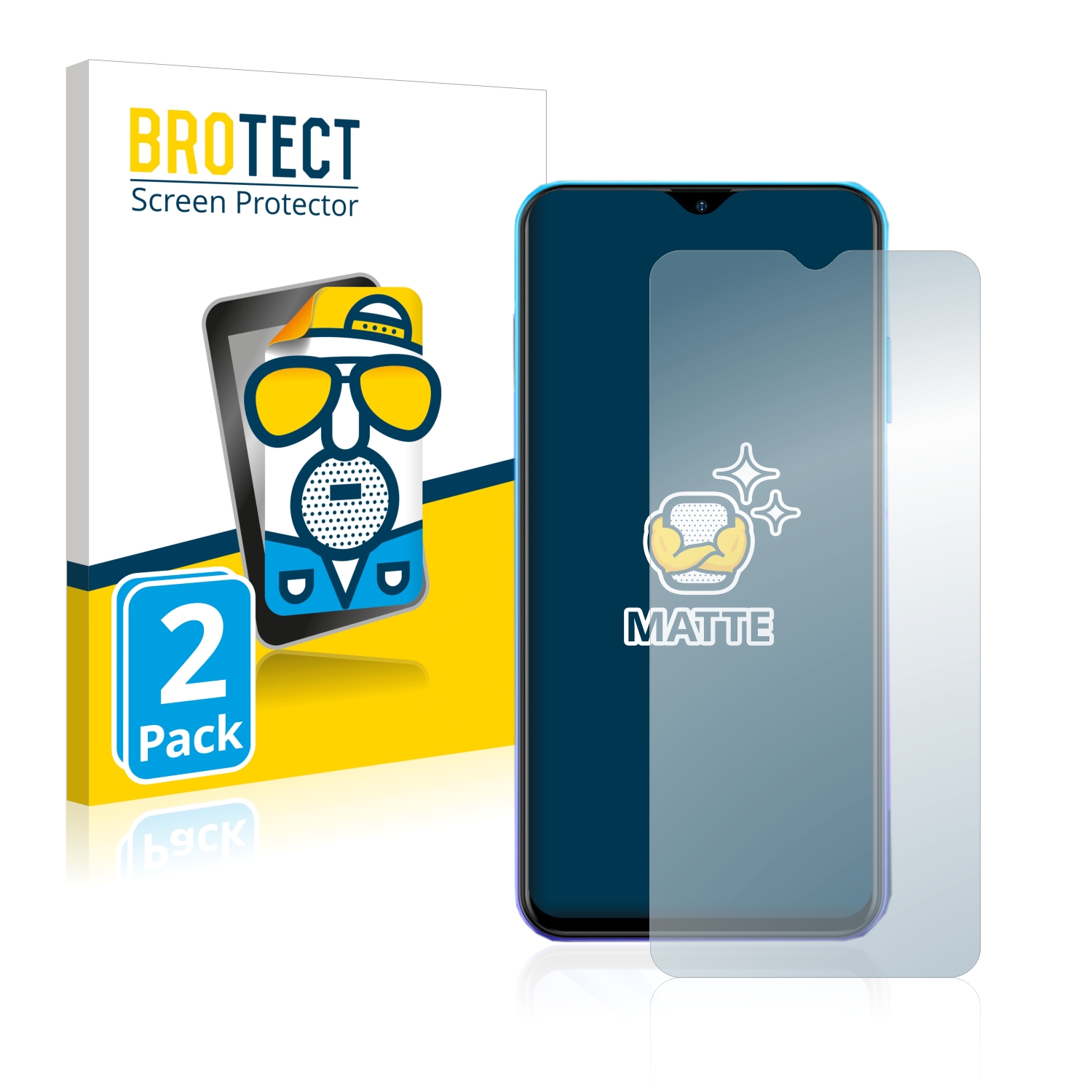 Ulefone 2x Film Protection Ecran pour Ulefone Be X Clair Protecteur 