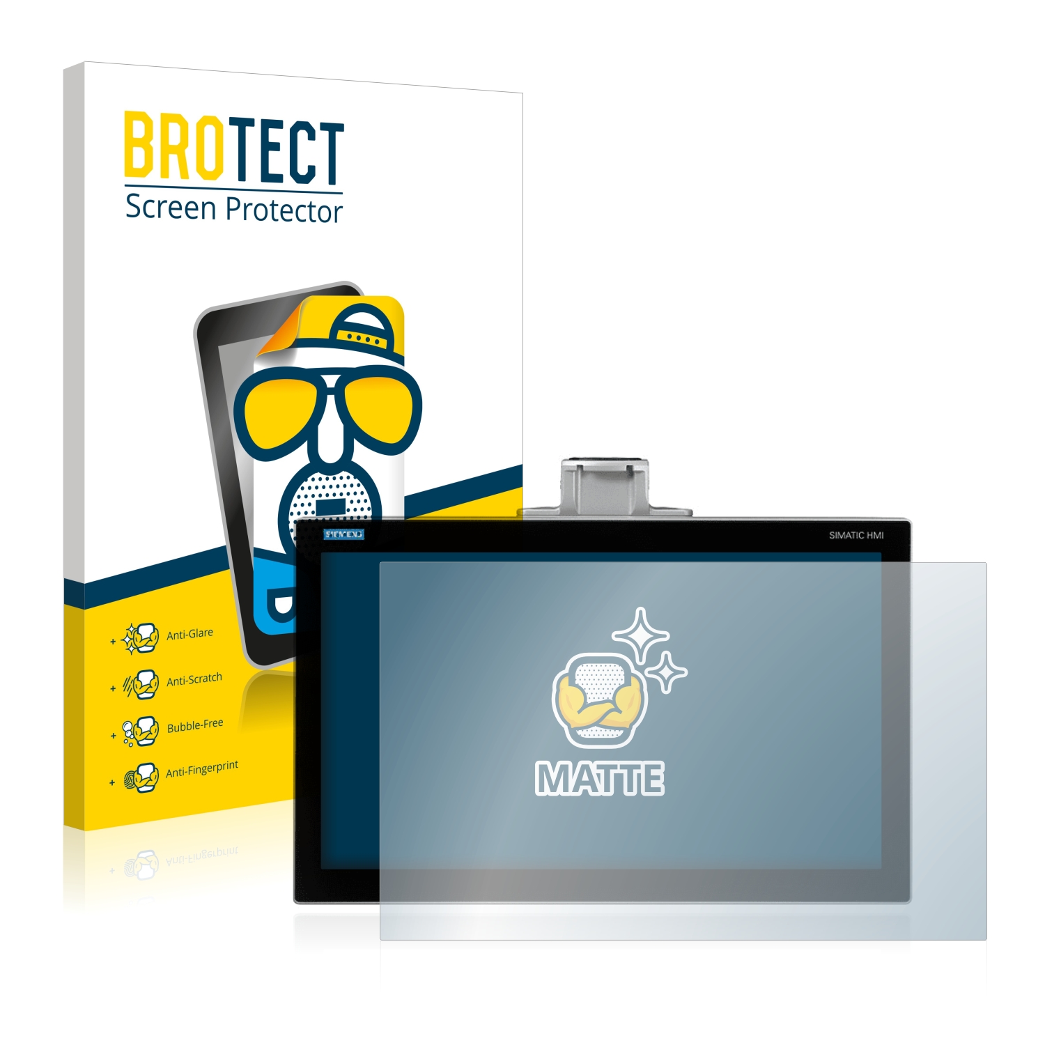 brotect Pellicola Protettiva per Siemens Simatic Flat Panel 12