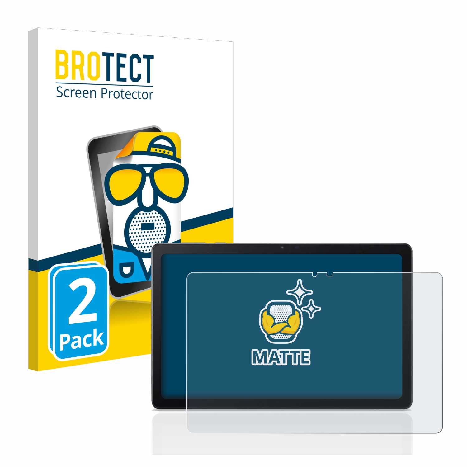 Brotect Pellicola Protettiva Opaca Per Huawei P10 Plus (2 Pezzi) - Antigraffio, Anti-Riflesso E Anti-impronte