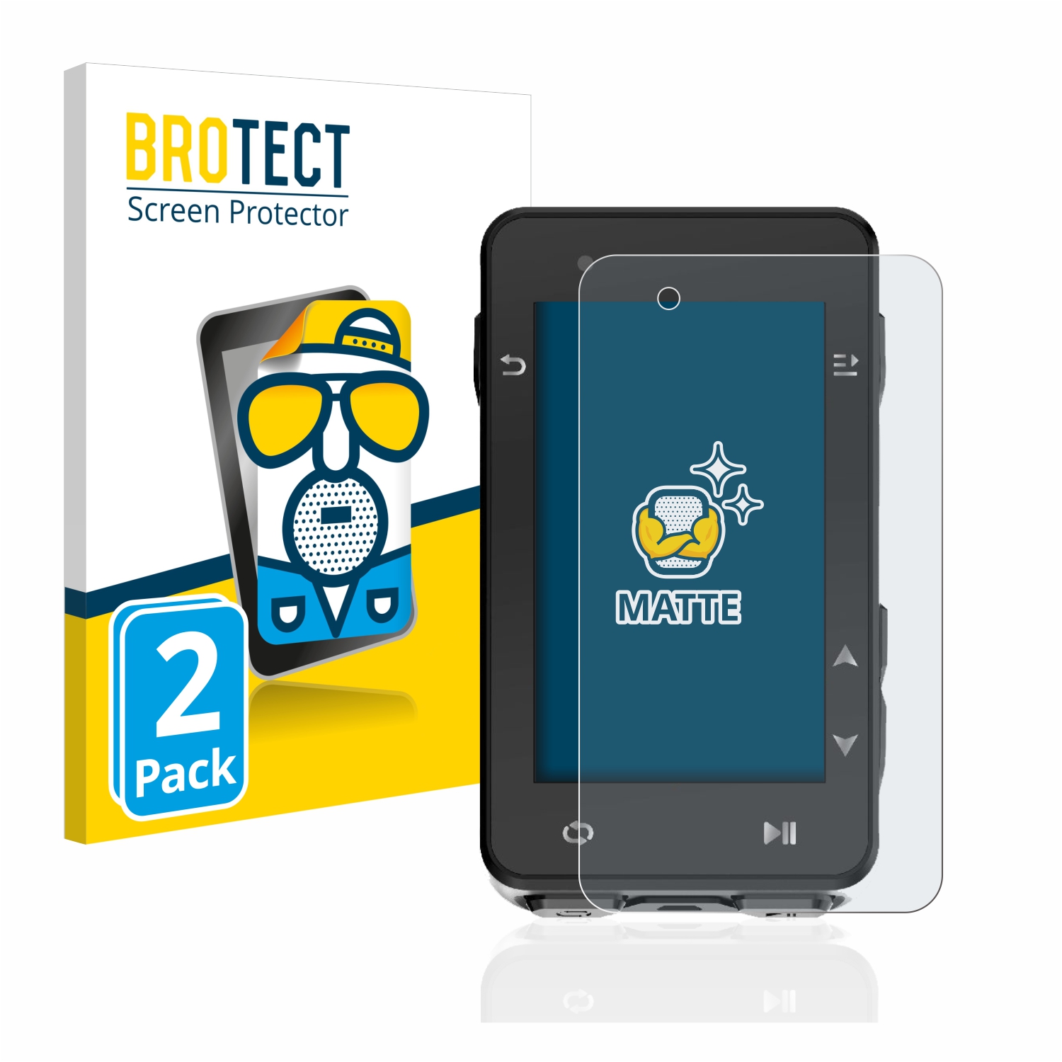 2x BROTECT Matte Screen Protector for igpsport iGS630