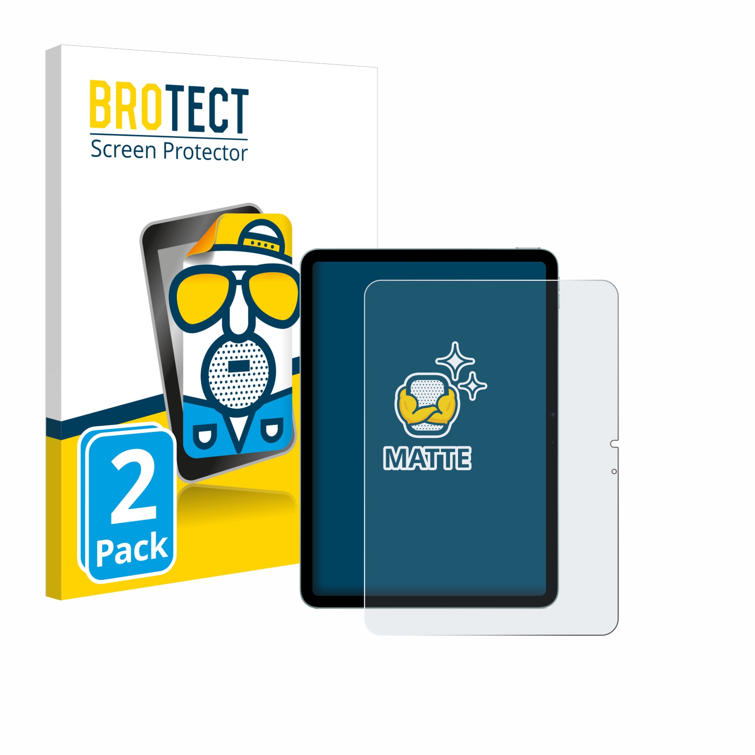 2 PEZZI ANTIRIFLESSO Pellicola Protettiva Opaca per VALE Tablet